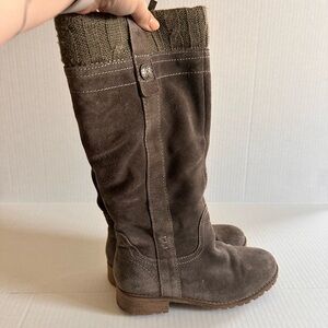 Cute Tall Winter Boots with Fuzzy Lining and zipper
